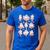 Ballet Ghost Ballet Dancer Spooky Dance Halloween Teacher Men's Casual T-Shirt Royal Blue Ballet Ghost Ballet Dancer Spooky Dance Halloween Teacher Men's Casual T-Shirt Royal Blue