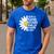 i Became a Teacher Because Your Life Is Worth My Time Men's Casual T-Shirt Royal Blue