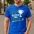Best Teacher By Par Golf Golfer Men's Casual T-Shirt Royal Blue