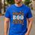Biology Boo Crew Halloween Biology Teacher Matching For Men Women Kids Men's Casual T-Shirt Royal Blue
