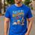 Biology Teacher Science Fueled By Mitochondria Coffee Men's Casual T-Shirt Royal Blue