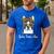 Birthday And Mother's Day -Boston Terrier Mom Men's Casual T-Shirt Royal Blue
