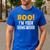 Boo I'm Your Homework Halloween Teacher Costume Men's Casual T-Shirt Royal Blue