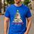 All Booked For Christmas Xmas Tree Teacher Holiday Pajamas Men's Casual T-Shirt Royal Blue All Booked For Christmas Xmas Tree Teacher Holiday Pajamas Men's Casual T-Shirt Royal Blue