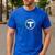 Boston T Subway Map Vintage MBTA Men's Casual T-Shirt Royal Blue
