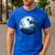 Boston Terrier Dog Moon Dog Mom Dad Women Men Dog Lovers Men's Casual T-Shirt Royal Blue