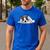 Boston Terrier Dog Official Sleeping Men Women Girls Kids Men's Casual T-Shirt Royal Blue