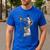 Boston Terrier Dog Graphic Pet Art Boston Terrier For Men Women Kids Men's Casual T-Shirt Royal Blue