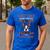 Boston Terrier Don't Mess With American Gentleman Dog Lover Men's Casual T-Shirt Royal Blue