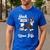 Boston Terrier Fart American Gentleman Non-Sporting Dog Men's Casual T-Shirt Royal Blue