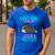 Boston Terrier This Girl Runs On Jesus And Boston Terriers Men's Casual T-Shirt Royal Blue