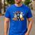 Boston Terrier Halloween Costume Mummy Witch Ghost Dog Lover For Men Women Kids Men's Casual T-Shirt Royal Blue