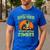 Boston Terrier Halloween Zombie American Gentleman Dog Lover Men's Casual T-Shirt Royal Blue