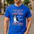 Boston Terrier Mom American Gentleman Dog Lover Mother's Day Men's Casual T-Shirt Royal Blue
