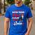 Boston Terrier Mom American Gentleman Dog Mother's Day Men's Casual T-Shirt Royal Blue
