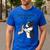 Boston Terrier Mom Dogs Mum Woman Men's Casual T-Shirt Royal Blue