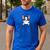 Boston Terrier In The Pocket Cute Boston Terrier Dog For Men Women Girls Kids Men's Casual T-Shirt Royal Blue