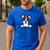 Boston Terrier In The Pocket Cute Pocket Boston Terrier Men's Casual T-Shirt Royal Blue