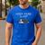 Boston Terrier Puppy Need More Sleep Pajama For Bedtime Men's Casual T-Shirt Royal Blue
