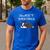 Boston Terrier Puppy Sweet Dreams Pajama For Bedtime Men's Casual T-Shirt Royal Blue