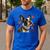 Boston Terrier Is My Valentine Cute Pet Dog Owner Valentine Men's Casual T-Shirt Royal Blue
