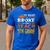 My Broom Broke So Now I Teach 5th Grade Halloween Teacher Men's Casual T-Shirt Royal Blue My Broom Broke So Now I Teach 5th Grade Halloween Teacher Men's Casual T-Shirt Royal Blue