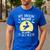 My Broom Broke So Now I Teach Math Teacher Halloween Costume For Men Women Men's Casual T-Shirt Royal Blue