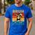 Bruh It's Field Day Teacher Happy Field Day Dabbing Boy Men's Casual T-Shirt Royal Blue Bruh It's Field Day Teacher Happy Field Day Dabbing Boy Men's Casual T-Shirt Royal Blue