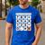 Calculator Easy Halloween Costume For Math Teacher Men's Casual T-Shirt Royal Blue