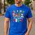 All Is Calm Just Kidding This Is Pre-K Christmas Teacher Men's Casual T-Shirt Royal Blue All Is Calm Just Kidding This Is Pre-K Christmas Teacher Men's Casual T-Shirt Royal Blue