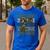 Camo Team 2nd Grade Squad Back To School Teacher Kids Boys Men's Casual T-Shirt Royal Blue
