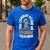 You Cannot Scare Me Im A Teacher 6th Grade Halloween Teacher For Men Women Kids Men's Casual T-Shirt Royal Blue