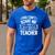 You Can't Scare Me I'm A Retired Teacher Ex-Teacher Teaching Men's Casual T-Shirt Royal Blue You Can't Scare Me I'm A Retired Teacher Ex-Teacher Teaching Men's Casual T-Shirt Royal Blue