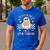 You Can't Scare Me I'm A SPED Teacher Crew Squad Halloween Men's Casual T-Shirt Royal Blue