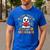 You Cant Scare Me I Teach 3rd Grade Teacher Halloween Men's Casual T-Shirt Royal Blue You Cant Scare Me I Teach 3rd Grade Teacher Halloween Men's Casual T-Shirt Royal Blue