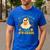 You Can't Scare Me I Teach 4th Grade Halloween Teacher Ghost Men's Casual T-Shirt Royal Blue You Can't Scare Me I Teach 4th Grade Halloween Teacher Ghost Men's Casual T-Shirt Royal Blue