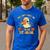 You Can't Scare Me I Teach First Grade Halloween Teacher Men's Casual T-Shirt Royal Blue You Can't Scare Me I Teach First Grade Halloween Teacher Men's Casual T-Shirt Royal Blue