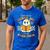 You Can't Scare Me I Teach Preschool Teacher Halloween Ghost Men's Casual T-Shirt Royal Blue