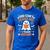 You Can't Scare Me I Teach History Retro Teacher Halloween Men's Casual T-Shirt Royal Blue You Can't Scare Me I Teach History Retro Teacher Halloween Men's Casual T-Shirt Royal Blue