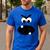 Carrot Teacher Matching Halloween Costume Men's Casual T-Shirt Royal Blue