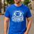 Cat Chaos Coordinator For Women Mom Halloween Teacher Men's Casual T-Shirt Royal Blue