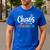 Chaos Coordinator Teacher Student Back To School 2025 Men's Casual T-Shirt Royal Blue