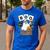 Chemistry Boo Ghost Element Of Surprise Science Teacher Tee Men's Casual T-Shirt Royal Blue