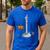 Chemistry Burner Science Lover Biology Chemistry Teacher Men's Casual T-Shirt Royal Blue