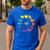 Chicken Themed Color Wheel Educational Art Teacher Artist Men Women Girls Kids Men's Casual T-Shirt Royal Blue
