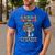 Childcare Provider Job Daycare Provider Daycare Teacher Men's Casual T-Shirt Royal Blue