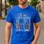 Childcare Teacher Negotiate With Toddlers Daycare Provider Men's Casual T-Shirt Royal Blue Childcare Teacher Negotiate With Toddlers Daycare Provider Men's Casual T-Shirt Royal Blue