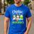 Chillin With My Pre-K Snowmies Christmas Teacher Xmas Men's Casual T-Shirt Royal Blue