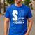 Christian Teacher S Is For Sunday School Essentials Men's Casual T-Shirt Royal Blue