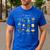 Christmas 12 Days Of Math Math Teacher Xmas STEM STEMS Men's Casual T-Shirt Royal Blue Christmas 12 Days Of Math Math Teacher Xmas STEM STEMS Men's Casual T-Shirt Royal Blue